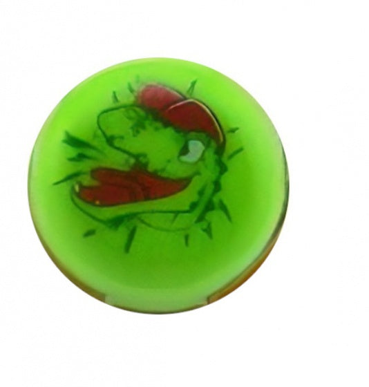 sticky stretchbal 6 cm groen/rood