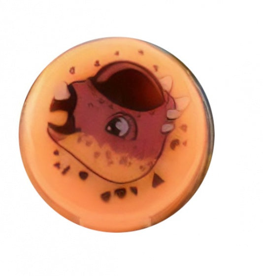 sticky stretchbal 6 cm oranje