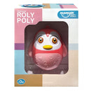 tuimelaar Roly Poly pinguïn 12,5 cm roze