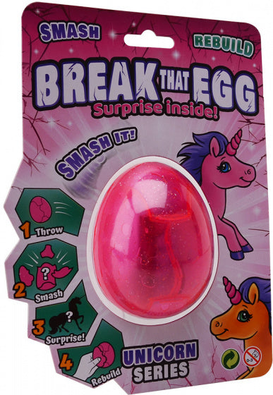 verrassings-ei Break That Egg Eenhoorn meisjes roze