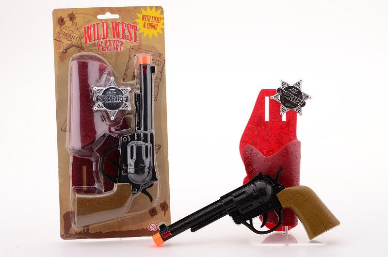 Pistool Met Licht En Geluid En Holster