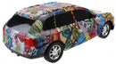 Auto met graffiti 25 cm 8221