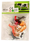 boerderijdieren junior 6 cm 10-delig