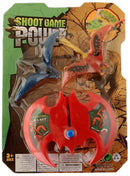 schietspel dino junior rood 3-delig