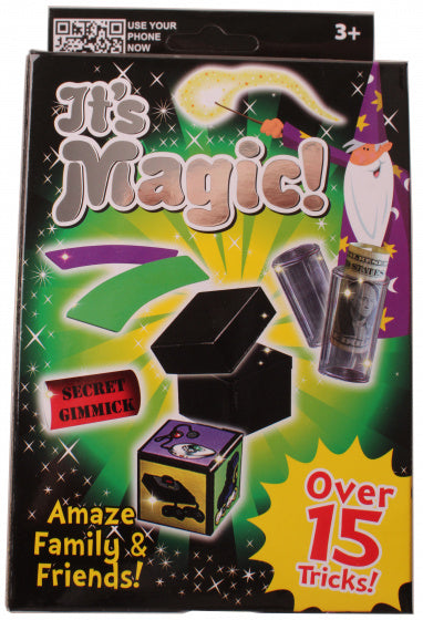 goochelset It's Magic junior 15 trucs groen