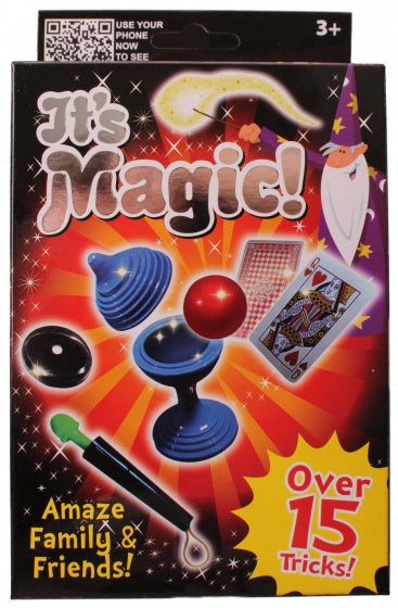 goochelset It's Magic junior 15 trucs rood