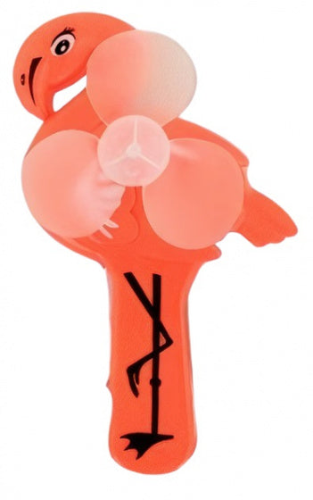 handventilator Flamingo junior 15 cm zalmroze