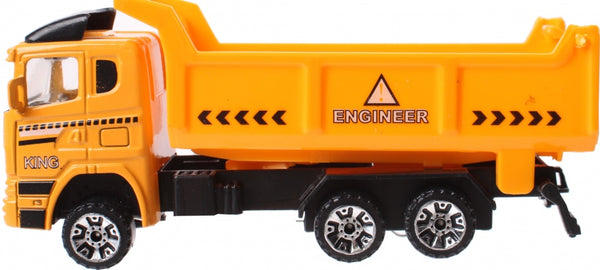 kiepwagen jongens 12 cm geel
