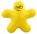 kneedfiguur Stress It junior 10 x 3 cm geel