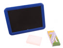 krijtbord White Chalk 18 cm blauw