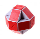 3D-puzzel Magic Snake junior rood/wit