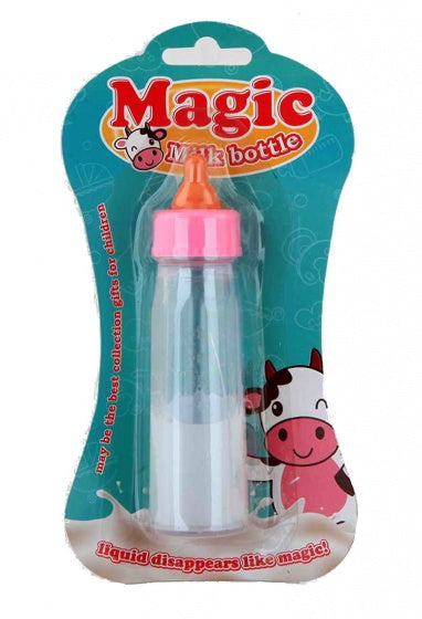 magische drinkfles 13,5 cm roze
