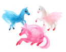 My Beaty Horse Pegasus meisjes 7 cm 3 stuks
