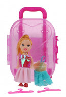 popje roze 6-delig 10 cm