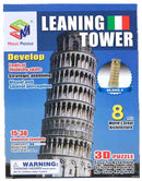 puzzel 3D Leaning Tower 8 stukjes bruin