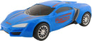 raceauto junior 31 x 14,5 cm 1:15 blauw