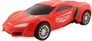 raceauto junior 31 x 14,5 cm 1:15 rood