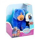 Knuffel pratende Boomer Wonderpark 28 cm blauw pluche
