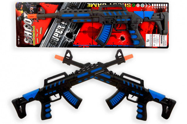 speelgoed geweer ratel 45 cm