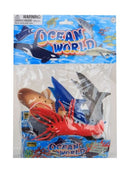 speelset Animal World zeedieren 5 stuks