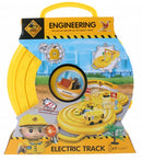 speelset constructie in opruimbox geel 33 cm