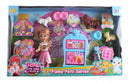 speelset Patty Cute Girl met dieren 12-delig