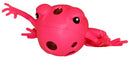 stressbal kikker 9 cm fuchsia