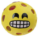 stressbal emoji junior 6 cm rubber geel