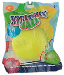 stressbal Stretchy Ball 11 cm rubber blauw