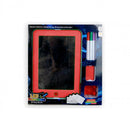 tekenbord junior 23 x 16 x 2 cm rood 6-delig