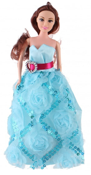 tienerpop Dancing Princess 26 cm blauw