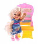 tienerpop Patty 12 cm meisjes kaptafel