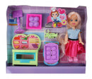 tienerpop Patty 12 cm meisjes keuken