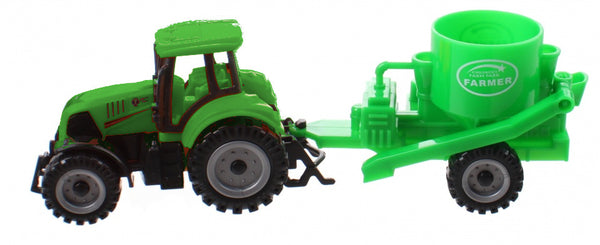 tractor met aanhanger jongens 19 cm groen