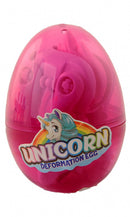 verrassings-ei Deformation Egg Eenhoorn 8,5 cm paars