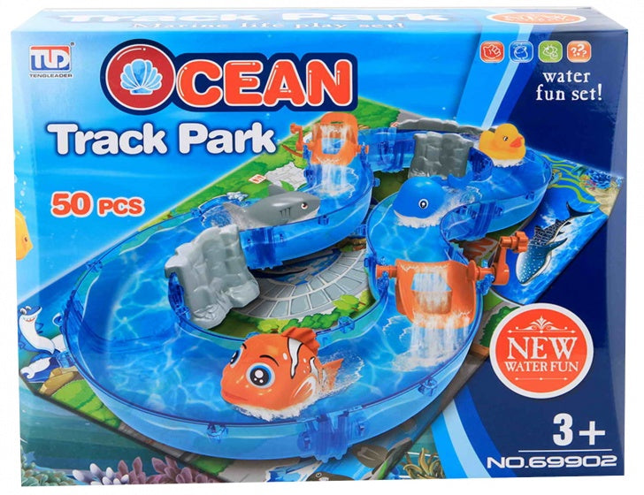 waterbaan Ocean Track Park junior blauw 50-delig