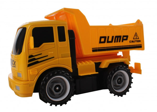 werkverkeer vrachtwagen met accessoires oranje 20 cm