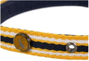Joules Halsband Hond Coastal Navy / Geel 25,5-35,5X1,5 CM
