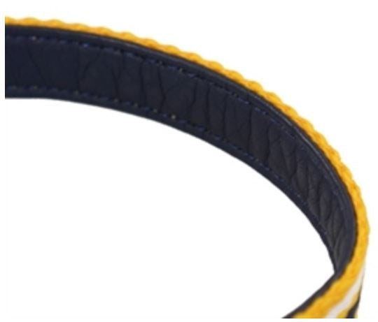 Joules Halsband Hond Coastal Navy / Geel 25,5-35,5X1,5 CM