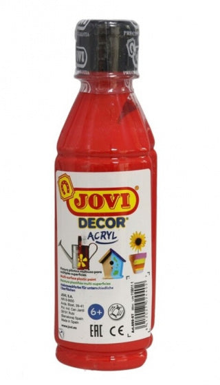acrylverf Decor 250 ml junior acryl rood