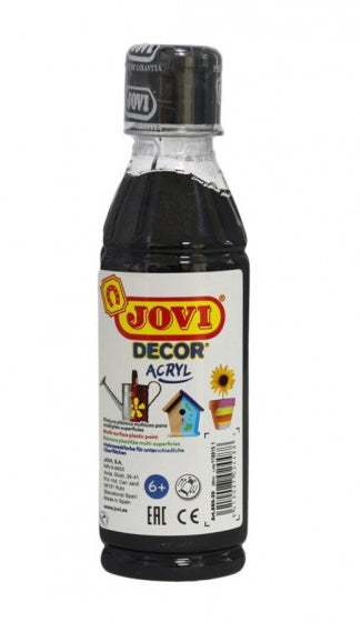 acrylverf Decor 250 ml junior acryl zwart