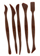 boetseerspatelset bruin 5-delig