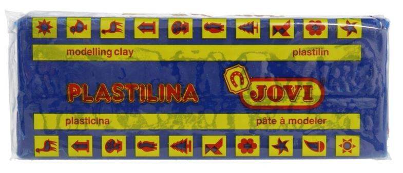 modelleerklei junior 150 gram klei donkerblauw
