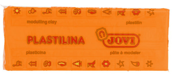 modelleerklei junior 150 gram klei oranje
