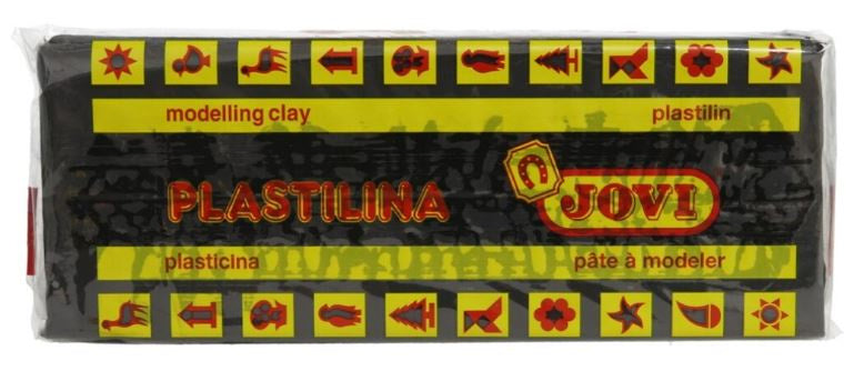 modelleerklei junior 150 gram klei zwart