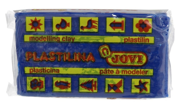 modelleerklei junior 50 gram klei donkerblauw