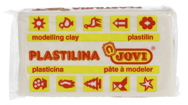 modelleerklei junior 50 gram klei wit