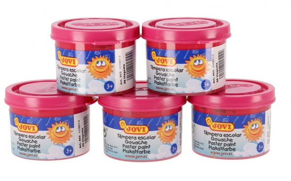 plakkaatverf junior 35 ml magenta 5 stuks