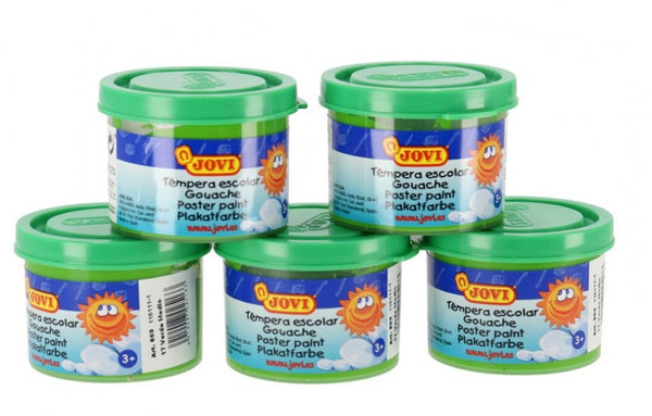 plakkaatverf junior 35 ml groen 5 stuks