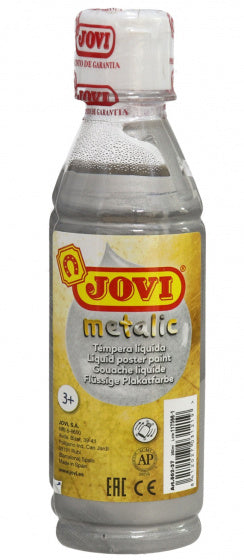 plakkaatverf Metalic junior 250 ml zilver